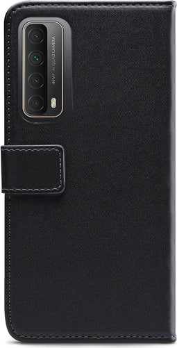 Mobilize Telefoonhoesje geschikt voor Huawei P Smart 2021 Hoesje | Mobilize Classic Gelly Wallet Bookcase Portemonnee | Pasjeshouder voor 2 Pasjes | Telefoonhoesje voor Pinpas / OV Kaart / Rijbewijs - Zwart