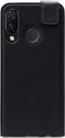 Mobilize Telefoonhoesje geschikt voor Huawei P Smart Plus (2019) Hoesje | Mobilize Classic Gelly Bookcase | Pasjeshouder voor 1 Pasje | Telefoonhoesje voor Pinpas / OV Kaart / Rijbewijs - Zwart