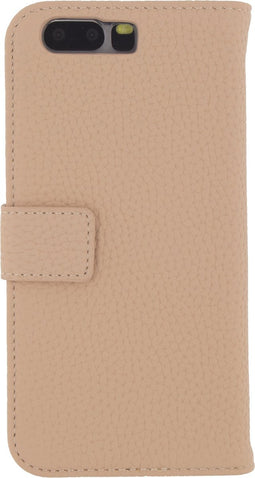 Mobilize Telefoonhoesje geschikt voor Huawei P10 Hoesje | Mobilize Elite Gelly Bookcase Portemonnee | Pasjeshouder voor 3 Pasjes | Telefoonhoesje voor Pinpas / OV Kaart / Rijbewijs - Sand | Roze