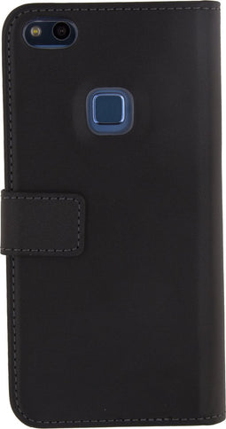 Mobilize Telefoonhoesje geschikt voor Huawei P10 Lite Hoesje | Mobilize Classic Gelly Wallet Bookcase Portemonnee | Pasjeshouder voor 2 Pasjes | Telefoonhoesje voor Pinpas / OV Kaart / Rijbewijs - Zwart