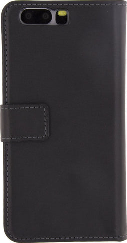 Mobilize Telefoonhoesje geschikt voor Huawei P10 Plus Hoesje | Mobilize Classic Gelly Wallet Bookcase Portemonnee | Pasjeshouder voor 2 Pasjes | Telefoonhoesje voor Pinpas / OV Kaart / Rijbewijs - Zwart