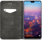 Mobilize Telefoonhoesje geschikt voor Huawei P20 Hoesje | Mobilize Premium Gelly Bookcase Portemonnee | Pasjeshouder voor 1 Pasje | Telefoonhoesje voor Pinpas / OV Kaart / Rijbewijs - Zwart
