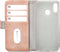 Mobilize Telefoonhoesje geschikt voor Huawei P20 Lite (2019) Hoesje | Mobilize Elite Gelly Bookcase Portemonnee | Pasjeshouder voor 3 Pasjes | Telefoonhoesje voor Pinpas / OV Kaart / Rijbewijs - Soft Pink | Roze