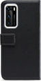 Mobilize Telefoonhoesje geschikt voor Huawei P40 Hoesje | Mobilize Classic Gelly Wallet Bookcase Portemonnee | Pasjeshouder voor 2 Pasjes | Telefoonhoesje voor Pinpas / OV Kaart / Rijbewijs - Zwart