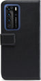 Mobilize Telefoonhoesje geschikt voor Huawei P40 Pro Plus Hoesje | Mobilize Classic Gelly Wallet Bookcase Portemonnee | Pasjeshouder voor 2 Pasjes | Telefoonhoesje voor Pinpas / OV Kaart / Rijbewijs - Zwart