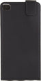 Mobilize Telefoonhoesje geschikt voor Huawei P8 Hoesje | Mobilize Classic Gelly Flipcase | Pasjeshouder voor 1 Pasje | Telefoonhoesje voor Pinpas / OV Kaart / Rijbewijs - Zwart