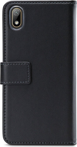 Mobilize Telefoonhoesje geschikt voor Huawei Y5 (2019) Hoesje | Mobilize Classic Gelly Wallet Bookcase Portemonnee | Pasjeshouder voor 2 Pasjes | Telefoonhoesje voor Pinpas / OV Kaart / Rijbewijs - Zwart