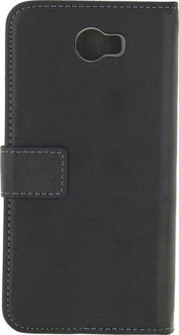 Mobilize Telefoonhoesje geschikt voor Huawei Y5II Hoesje | Mobilize Classic Gelly Wallet Bookcase Portemonnee | Pasjeshouder voor 2 Pasjes | Telefoonhoesje voor Pinpas / OV Kaart / Rijbewijs - Zwart