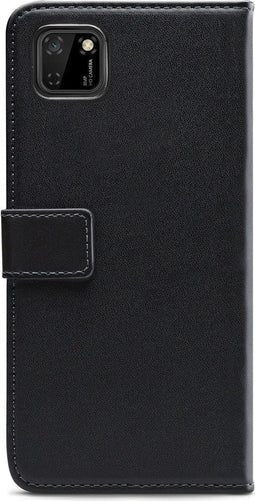 Mobilize Telefoonhoesje geschikt voor Huawei Y5p Hoesje | Mobilize Classic Gelly Wallet Bookcase Portemonnee | Pasjeshouder voor 2 Pasjes | Telefoonhoesje voor Pinpas / OV Kaart / Rijbewijs - Zwart