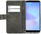 Mobilize Telefoonhoesje geschikt voor Huawei Y6 Hoesje | Mobilize Classic Gelly Wallet Bookcase Portemonnee | Pasjeshouder voor 2 Pasjes | Telefoonhoesje voor Pinpas / OV Kaart / Rijbewijs - Zwart