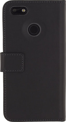 Mobilize Telefoonhoesje geschikt voor Huawei Y6 Pro (2017) Hoesje | Mobilize Classic Gelly Wallet Bookcase Portemonnee | Pasjeshouder voor 2 Pasjes | Telefoonhoesje voor Pinpas / OV Kaart / Rijbewijs - Zwart