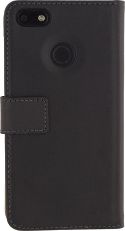 Mobilize Telefoonhoesje geschikt voor Huawei Y6 Pro (2017) Hoesje | Mobilize Classic Wallet Bookcase Portemonnee | Pasjeshouder voor 2 Pasjes | Telefoonhoesje voor Pinpas / OV Kaart / Rijbewijs - Zwart