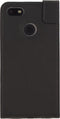 Mobilize Telefoonhoesje geschikt voor Huawei Y6 Pro (2017) Hoesje | Mobilize Classic Gelly Flipcase | Pasjeshouder voor 1 Pasje | Telefoonhoesje voor Pinpas / OV Kaart / Rijbewijs - Zwart