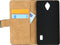 Mobilize Telefoonhoesje geschikt voor Huawei Y635 Hoesje | Mobilize Classic Wallet Bookcase Portemonnee | Pasjeshouder voor 2 Pasjes | Telefoonhoesje voor Pinpas / OV Kaart / Rijbewijs - Zwart