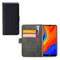 Mobilize Telefoonhoesje geschikt voor Huawei Y6s Hoesje | Mobilize Classic Gelly Wallet Bookcase Portemonnee | Pasjeshouder voor 2 Pasjes | Telefoonhoesje voor Pinpas / OV Kaart / Rijbewijs - Zwart