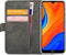 Mobilize Telefoonhoesje geschikt voor Huawei Y6s Hoesje | Mobilize Classic Gelly Wallet Bookcase Portemonnee | Pasjeshouder voor 2 Pasjes | Telefoonhoesje voor Pinpas / OV Kaart / Rijbewijs - Zwart