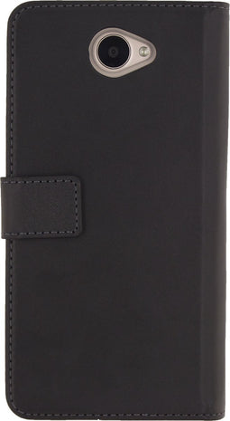 Mobilize Telefoonhoesje geschikt voor Huawei Y7 (2017) Hoesje | Mobilize Classic Gelly Wallet Bookcase Portemonnee | Pasjeshouder voor 2 Pasjes | Telefoonhoesje voor Pinpas / OV Kaart / Rijbewijs - Zwart
