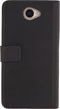 Mobilize Telefoonhoesje geschikt voor Huawei Y7 (2017) Hoesje | Mobilize Classic Gelly Wallet Bookcase Portemonnee | Pasjeshouder voor 2 Pasjes | Telefoonhoesje voor Pinpas / OV Kaart / Rijbewijs - Zwart