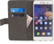 Mobilize Telefoonhoesje geschikt voor Huawei Y7 Prime (2017) Hoesje | Mobilize Classic Gelly Wallet Bookcase Portemonnee | Pasjeshouder voor 2 Pasjes | Telefoonhoesje voor Pinpas / OV Kaart / Rijbewijs - Zwart