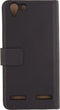 Mobilize Telefoonhoesje geschikt voor Lenovo K5 Hoesje | Mobilize Classic Wallet Bookcase Portemonnee | Pasjeshouder voor 2 Pasjes | Telefoonhoesje voor Pinpas / OV Kaart / Rijbewijs - Zwart