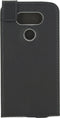 Mobilize Telefoonhoesje geschikt voor LG G5 SE Hoesje | Mobilize Classic Gelly Flipcase | Pasjeshouder voor 1 Pasje | Telefoonhoesje voor Pinpas / OV Kaart / Rijbewijs - Zwart