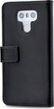 Mobilize Telefoonhoesje geschikt voor LG G6 Hoesje | Mobilize Classic Gelly Wallet Bookcase Portemonnee | Pasjeshouder voor 2 Pasjes | Telefoonhoesje voor Pinpas / OV Kaart / Rijbewijs - Zwart