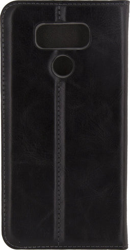 Mobilize Telefoonhoesje geschikt voor LG G6 Hoesje | Mobilize Premium Gelly Bookcase Portemonnee | Pasjeshouder voor 1 Pasje | Telefoonhoesje voor Pinpas / OV Kaart / Rijbewijs - Zwart
