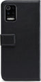Mobilize Telefoonhoesje geschikt voor LG K52 Hoesje | Mobilize Classic Gelly Wallet Bookcase Portemonnee | Pasjeshouder voor 2 Pasjes | Telefoonhoesje voor Pinpas / OV Kaart / Rijbewijs - Zwart