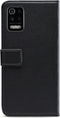 Mobilize Telefoonhoesje geschikt voor LG K52 Hoesje | Mobilize Classic Gelly Wallet Bookcase Portemonnee | Pasjeshouder voor 2 Pasjes | Telefoonhoesje voor Pinpas / OV Kaart / Rijbewijs - Zwart