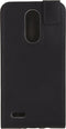 Mobilize Telefoonhoesje geschikt voor LG K8 (2017) Hoesje | Mobilize Classic Gelly Flipcase | Pasjeshouder voor 1 Pasje | Telefoonhoesje voor Pinpas / OV Kaart / Rijbewijs - Zwart