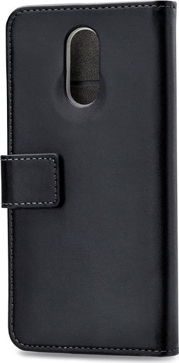 Mobilize Telefoonhoesje geschikt voor LG K8 Hoesje | Mobilize Classic Gelly Wallet Bookcase Portemonnee | Pasjeshouder voor 2 Pasjes | Telefoonhoesje voor Pinpas / OV Kaart / Rijbewijs - Zwart