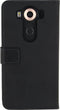 Mobilize Telefoonhoesje geschikt voor LG V10 Hoesje | Mobilize Classic Wallet Bookcase Portemonnee | Pasjeshouder voor 2 Pasjes | Telefoonhoesje voor Pinpas / OV Kaart / Rijbewijs - Zwart