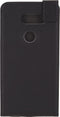 Mobilize Telefoonhoesje geschikt voor LG V30 Hoesje | Mobilize Classic Gelly Flipcase | Pasjeshouder voor 1 Pasje | Telefoonhoesje voor Pinpas / OV Kaart / Rijbewijs - Zwart