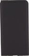 Mobilize Telefoonhoesje geschikt voor LG V30 Hoesje | Mobilize Classic Gelly Flipcase | Pasjeshouder voor 1 Pasje | Telefoonhoesje voor Pinpas / OV Kaart / Rijbewijs - Zwart