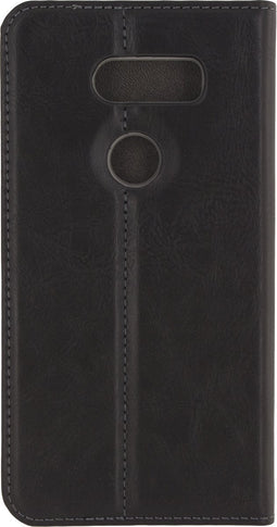 Mobilize Telefoonhoesje geschikt voor LG V30 Hoesje | Mobilize Premium Gelly Bookcase Portemonnee | Pasjeshouder voor 1 Pasje | Telefoonhoesje voor Pinpas / OV Kaart / Rijbewijs - Zwart