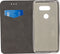 Mobilize Telefoonhoesje geschikt voor LG V30 Hoesje | Mobilize Premium Gelly Bookcase Portemonnee | Pasjeshouder voor 1 Pasje | Telefoonhoesje voor Pinpas / OV Kaart / Rijbewijs - Zwart