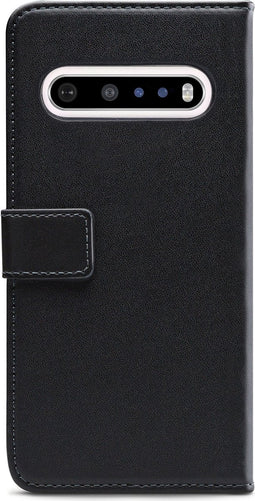 Mobilize Telefoonhoesje geschikt voor LG V60 ThinQ Hoesje | Mobilize Classic Gelly Wallet Bookcase Portemonnee | Pasjeshouder voor 2 Pasjes | Telefoonhoesje voor Pinpas / OV Kaart / Rijbewijs - Zwart