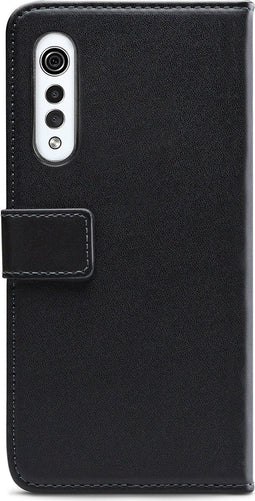 Mobilize Telefoonhoesje geschikt voor LG Velvet Hoesje | Mobilize Classic Gelly Wallet Bookcase Portemonnee | Pasjeshouder voor 2 Pasjes | Telefoonhoesje voor Pinpas / OV Kaart / Rijbewijs - Zwart