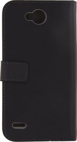Mobilize Telefoonhoesje geschikt voor LG X Power 2 Hoesje | Mobilize Classic Gelly Wallet Bookcase Portemonnee | Pasjeshouder voor 2 Pasjes | Telefoonhoesje voor Pinpas / OV Kaart / Rijbewijs - Zwart