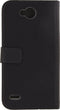 Mobilize Telefoonhoesje geschikt voor LG X Power 2 Hoesje | Mobilize Classic Gelly Wallet Bookcase Portemonnee | Pasjeshouder voor 2 Pasjes | Telefoonhoesje voor Pinpas / OV Kaart / Rijbewijs - Zwart