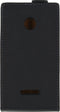 Mobilize Telefoonhoesje geschikt voor Microsoft Lumia 435 Hoesje | Mobilize Flip Case Flipcase - Zwart