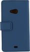 Mobilize Telefoonhoesje geschikt voor Microsoft Lumia 535 Hoesje | Mobilize Slim Wallet Bookcase Portemonnee | Pasjeshouder voor 2 Pasjes | Telefoonhoesje voor Pinpas / OV Kaart / Rijbewijs - Blauw