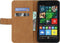 Mobilize Telefoonhoesje geschikt voor Microsoft Lumia 640 XL Hoesje | Mobilize Classic Wallet Bookcase Portemonnee | Pasjeshouder voor 2 Pasjes | Telefoonhoesje voor Pinpas / OV Kaart / Rijbewijs - Zwart