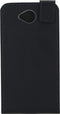 Mobilize Telefoonhoesje geschikt voor Microsoft Lumia 650 Hoesje | Mobilize Classic Gelly Flipcase | Pasjeshouder voor 1 Pasje | Telefoonhoesje voor Pinpas / OV Kaart / Rijbewijs - Zwart