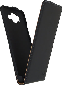 Mobilize Telefoonhoesje geschikt voor Microsoft Lumia 950 Hoesje | Mobilize Ultra Slim Flip Flipcase - Zwart