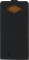 Mobilize Telefoonhoesje geschikt voor Microsoft Lumia 950 Hoesje | Mobilize Ultra Slim Flip Flipcase - Zwart