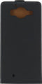 Mobilize Telefoonhoesje geschikt voor Microsoft Lumia 950 Hoesje | Mobilize Classic Flip Flipcase | Pasjeshouder voor 1 Pasje | Telefoonhoesje voor Pinpas / OV Kaart / Rijbewijs - Zwart