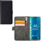 Mobilize Telefoonhoesje geschikt voor Motorola Edge (2020) Hoesje | Mobilize Classic Gelly Wallet Bookcase Portemonnee | Pasjeshouder voor 2 Pasjes | Telefoonhoesje voor Pinpas / OV Kaart / Rijbewijs - Zwart