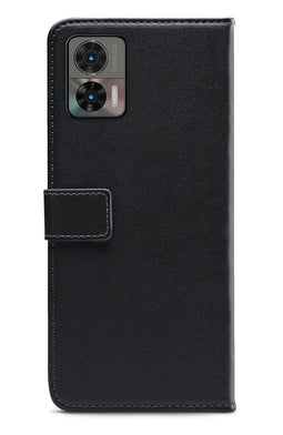 Mobilize Telefoonhoesje geschikt voor Motorola Edge 30 Neo Hoesje | Mobilize Classic Gelly Wallet Bookcase Portemonnee | Pasjeshouder voor 2 Pasjes | Telefoonhoesje voor Pinpas / OV Kaart / Rijbewijs - Zwart