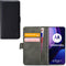 Mobilize Telefoonhoesje geschikt voor Motorola Edge 40 Hoesje | Mobilize Classic Gelly Wallet Bookcase Portemonnee | Pasjeshouder voor 2 Pasjes | Telefoonhoesje voor Pinpas / OV Kaart / Rijbewijs - Zwart